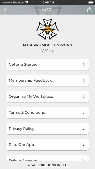 IATSE 479 Screenshot