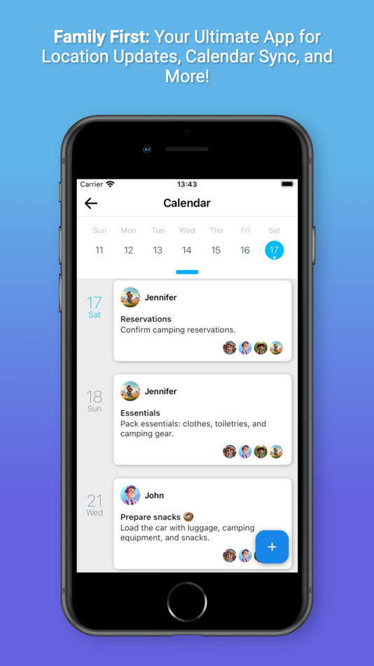 #4. Fam: Location, Task, Calendar (iOS) 由: Tarkan Ogras