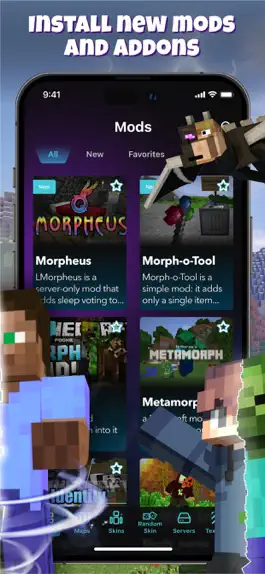 Game screenshot Morph Mods Mobs for Minecraft apk