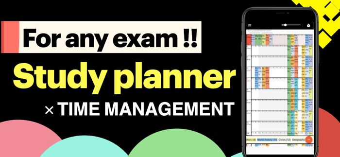 Study plan maker- study timer
