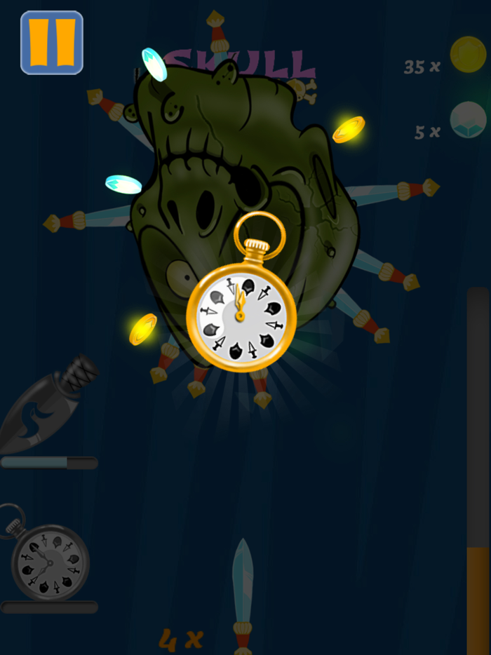 Knife Master dash at Monsters