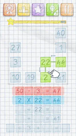 Game screenshot Scribble : Play with math apk