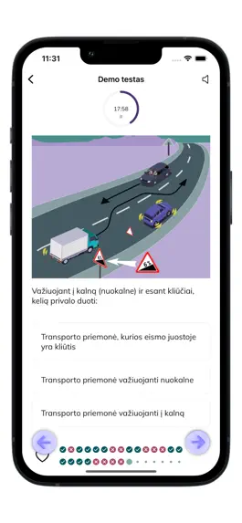 Game screenshot KET testai ir teorija hack