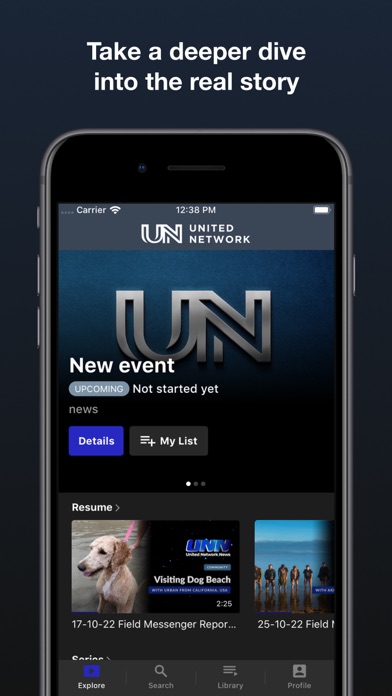 United Network TV Screenshot