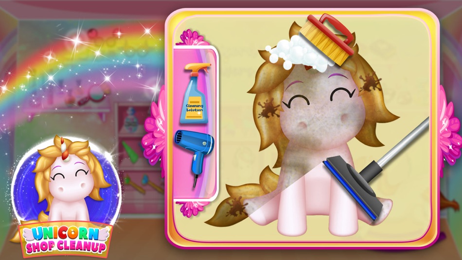 #3. Unicorn Shop Cleanup (iOS) 由: Tamoor Farid