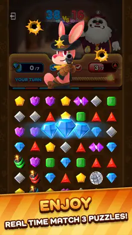 Game screenshot Match3 Heroes:The Gold Rush apk