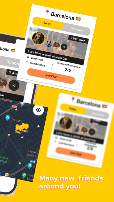 Dap Hangouts - meet new people Screenshot