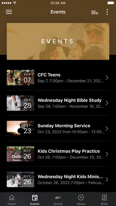 CFC Princeton Screenshot
