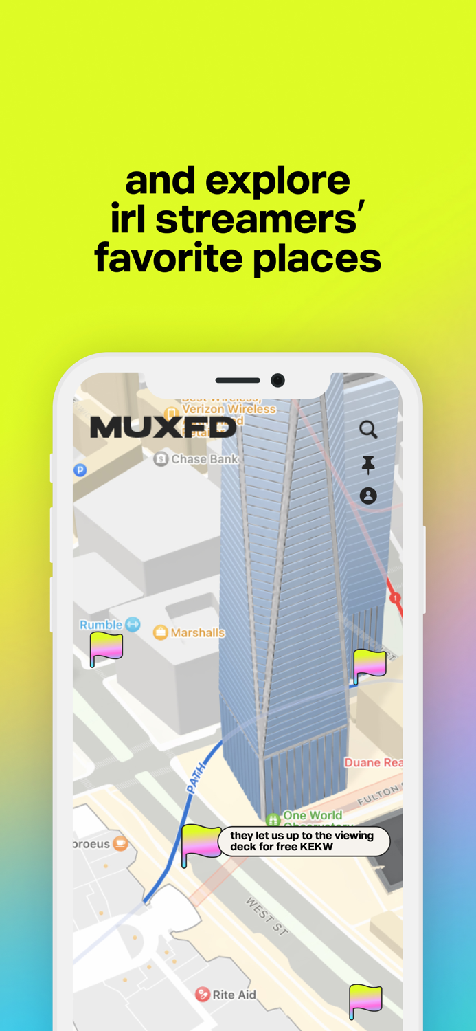 Realtime IRL Streaming Map