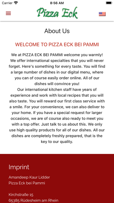 Pizza Eck bei Pammi Screenshot