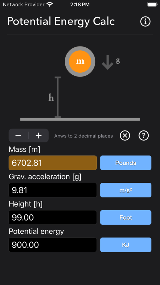 #10. Potential Energy Calculator (iOS) 由: Nitrio