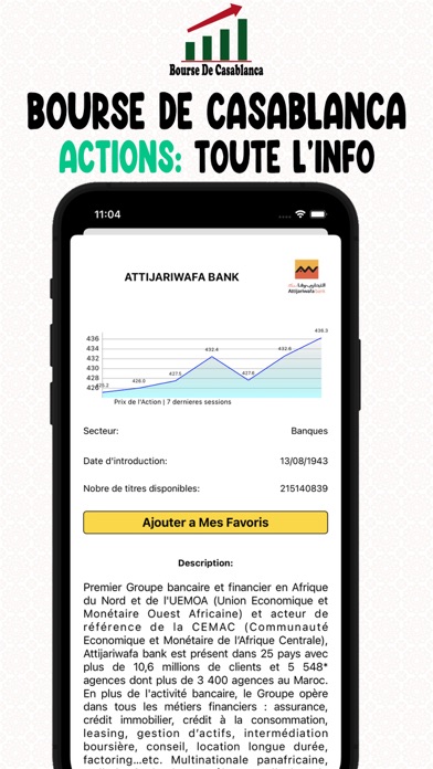 Bourse De Casablanca Screenshot