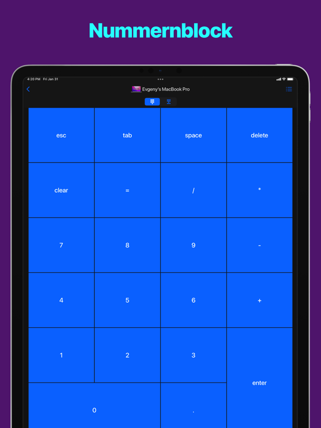 ‎Remote KeyPad and NumPad Pro Screenshot