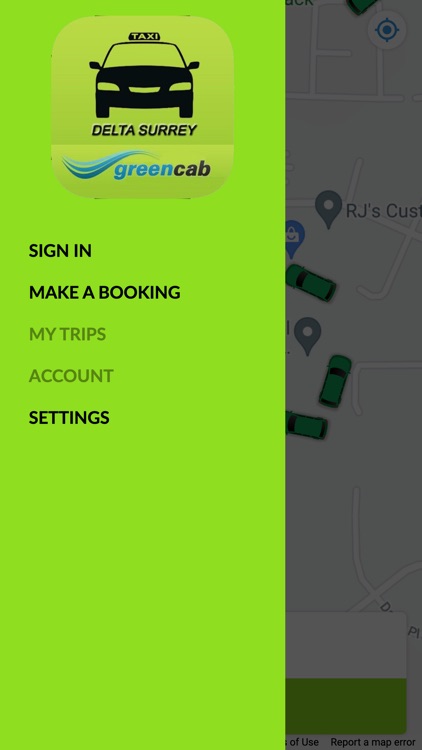 Delta Surrey Green Cab