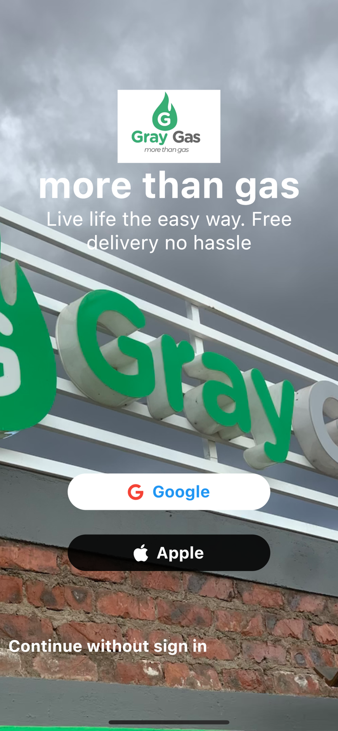 Gray Gas- Gas Delivery
