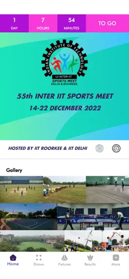 Game screenshot Inter IIT Sports Meet 2022 apk