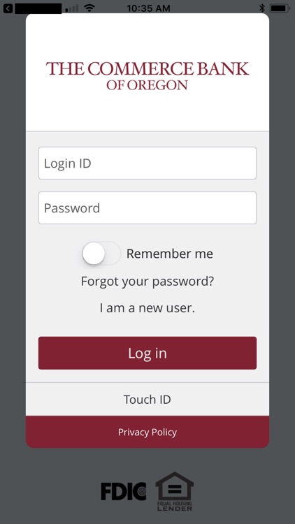 TCBOR Mobile Banking