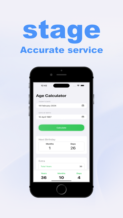 Screenshot #2 pour Age Calculation - Birthday