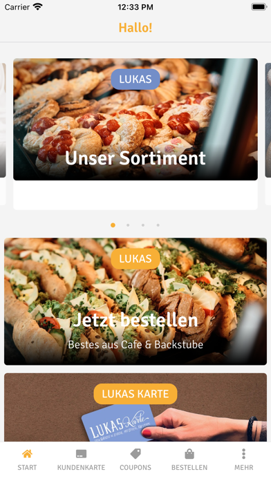 Screenshot #1 pour Bäckerei LUKAS