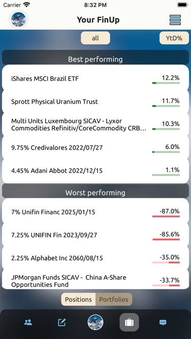 FinUP App Screenshot