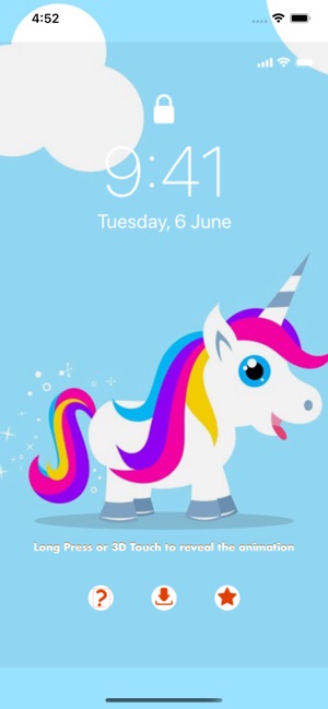 Baby Unicorn Live Wallpaper on the App Store