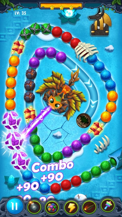 Bubble Shooter - Jungle Dash Screenshot