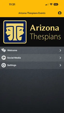 Game screenshot Arizona Thespians Events apk