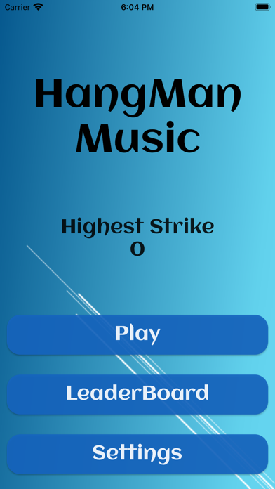 HangMan Music Screenshot 1 - AppWisp.com HangMan Music Screenshot 1 - AppWisp.com