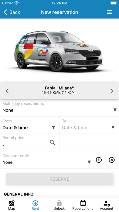 GoDrive CZ Screenshot