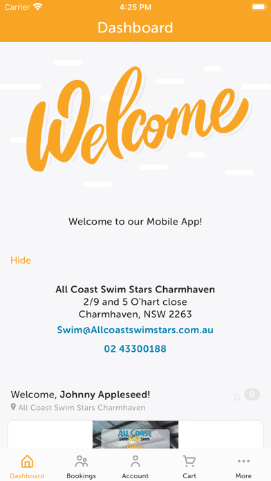 All Coast Swim Stars Screenshot