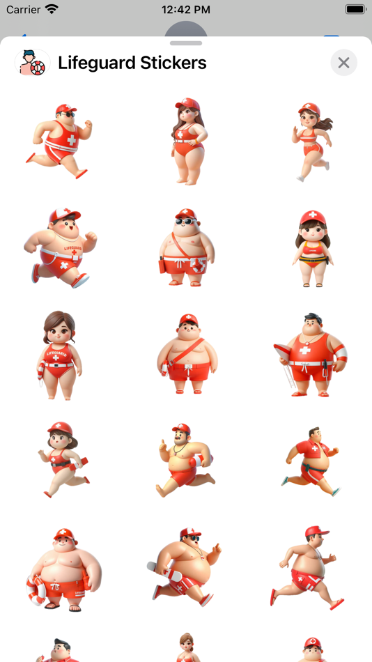#2. Lifeguard Stickers (iOS) 由: Paul Scott