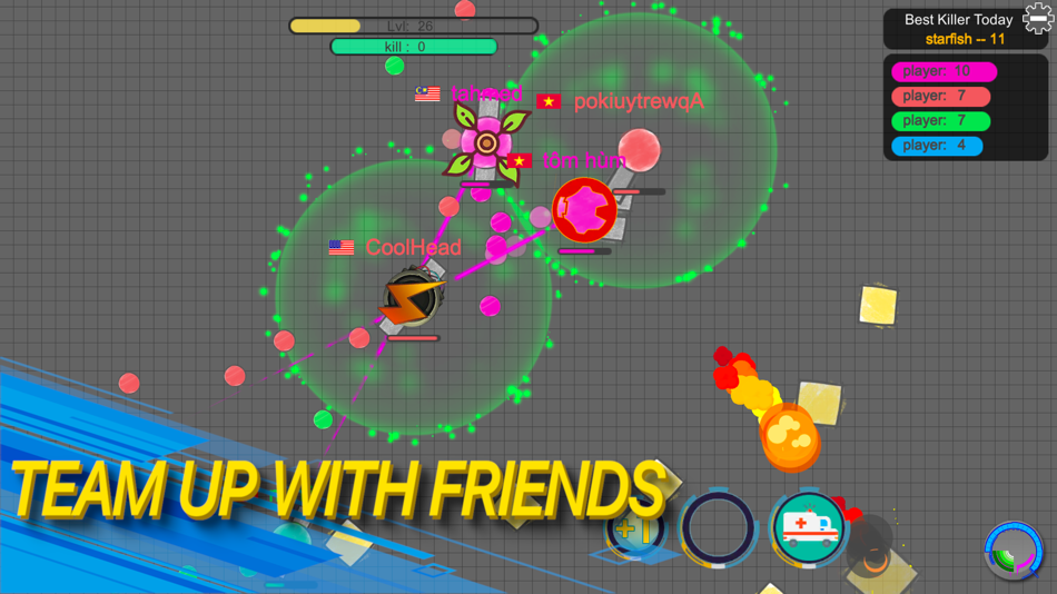 #2. team tank combat - piupiu.io (iOS) 由: Fun games limited