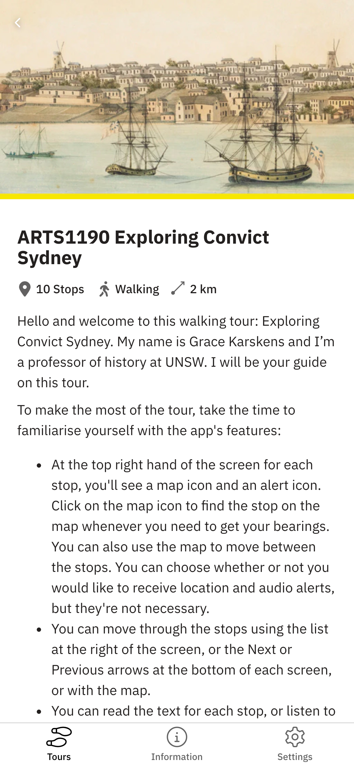 UNSW Walking Tours