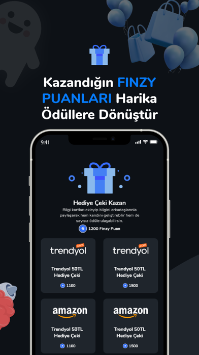 Finzy - YKS Bilgi Kartları Screenshot