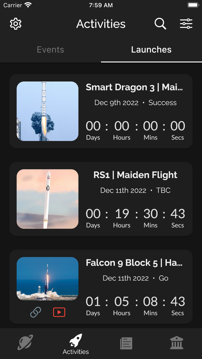 SpaceVoid - Space Coast Launch