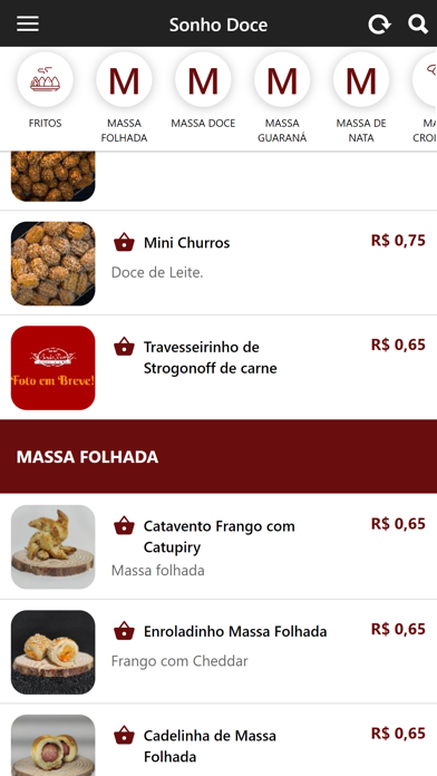 Sonho Doce Screenshot 2 - AppWisp.com Sonho Doce Screenshot 2 - AppWisp.com