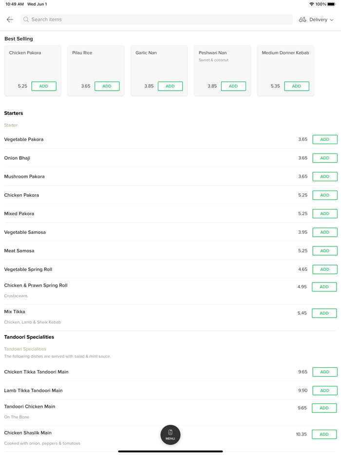 Shelina Spice Indian Takeaway