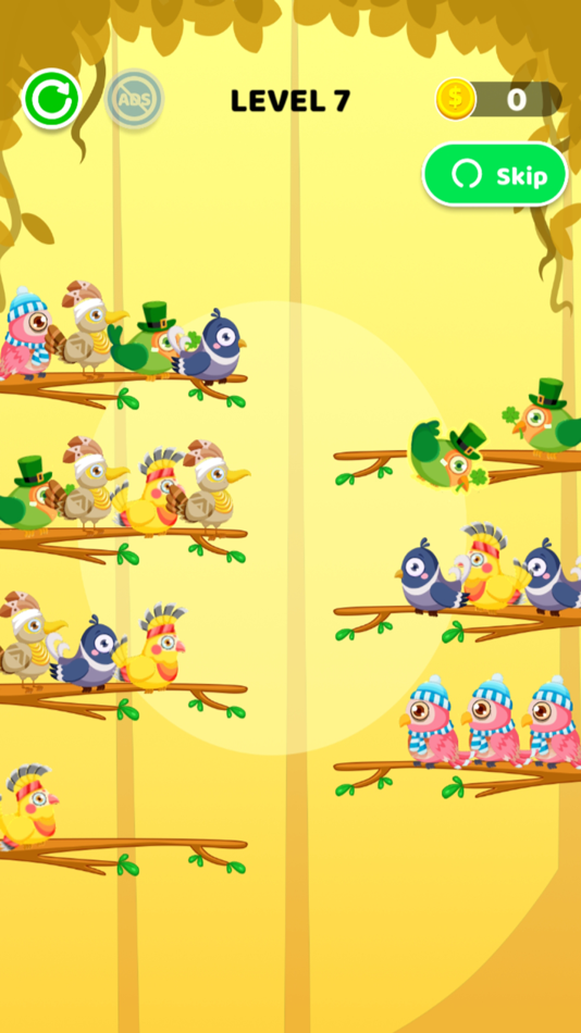 #2. Color Bird Sort - Puzzle Game (iOS) 来自: Hangzhou Mofun Interactive Technology Co., Ltd