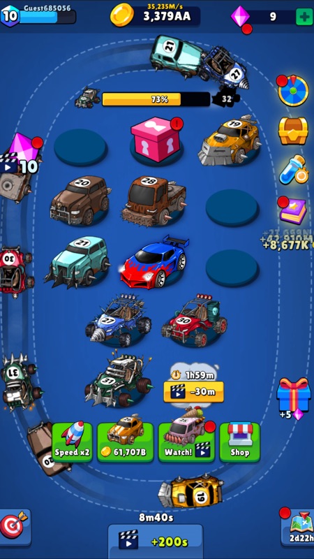 Merge Battle Car - Transform screenshot 2