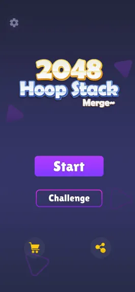 Game screenshot Hoop Stack 2048 Merge mod apk