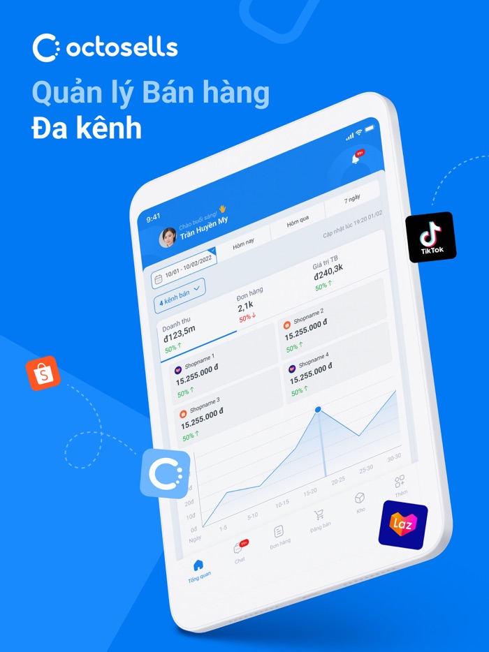OctoSells - Bán Hàng Đa Kênh