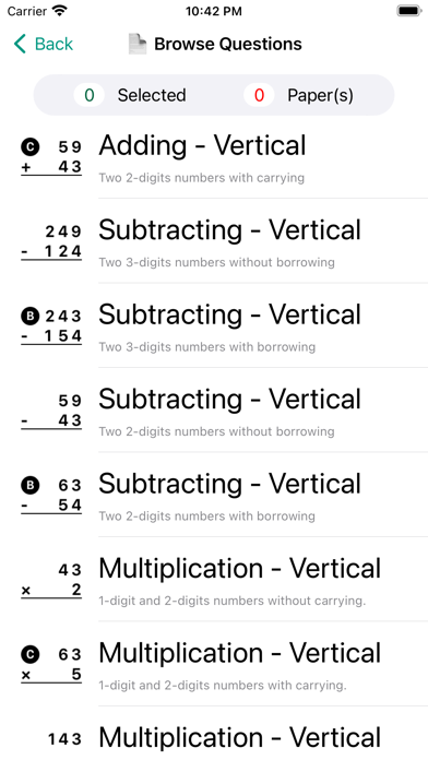 Magic Math Worksheets Screenshot