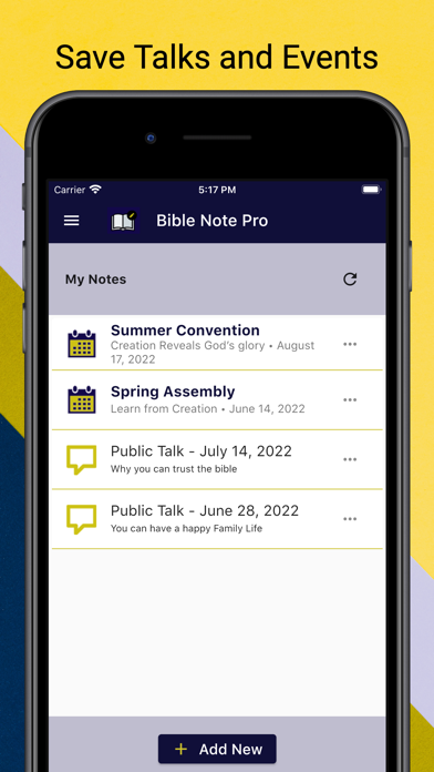 Bible Note Pro Screenshot