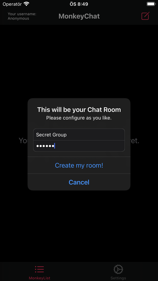 #3. MonkeyChat-A MonkeyHub Project (iOS) 由: Murat Can KOC