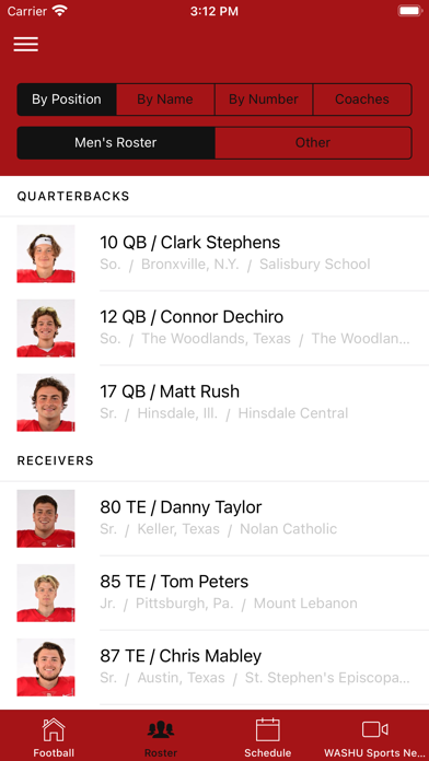 WashU Bears Screenshot