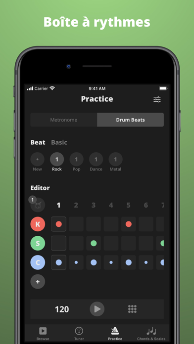 GuitarApp: Accordeur Métronome