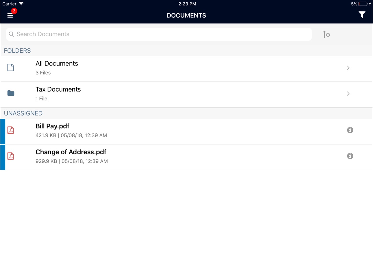 iPad screenshot