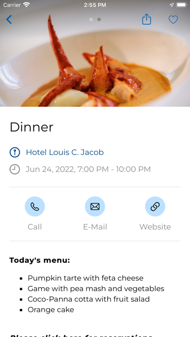 Hotel Louis C. Jacob Screenshot