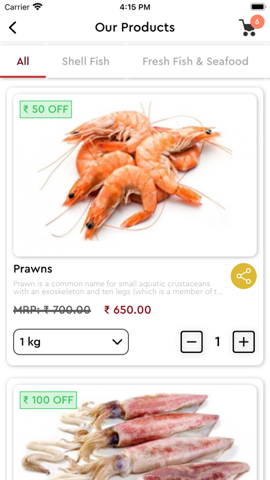 Fresh Fish Co (Ajay Sea Foods) Screenshot