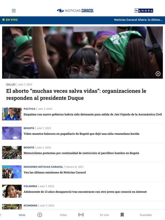 Screenshot #6 pour Noticias Caracol